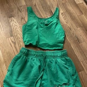 green 2 piece set wild fable